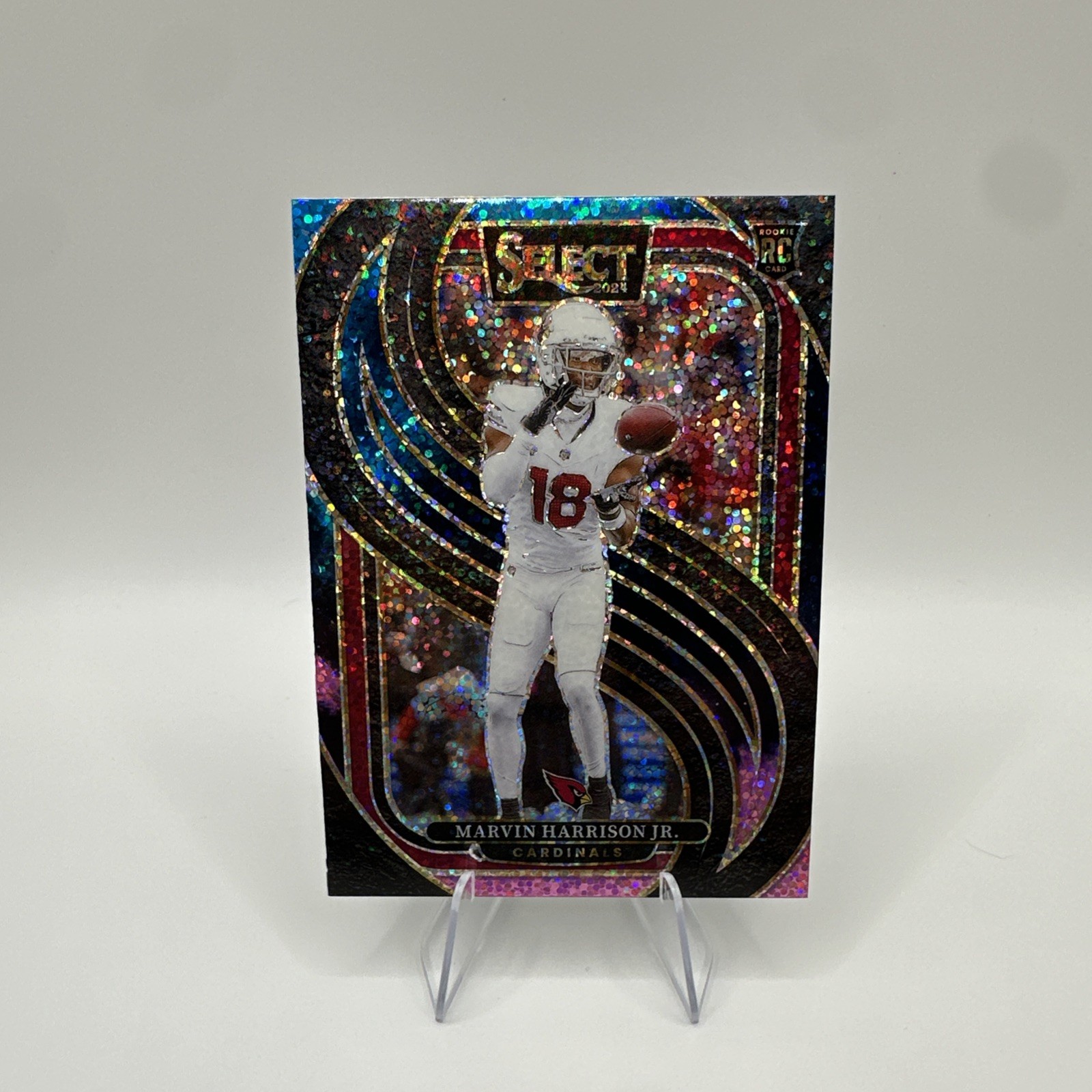 2024 Select Marvin Harrison Jr. #115 Premier Level Rookie RC Cosmic Prizm