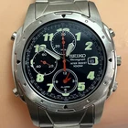 Seiko 7T32-6M30 Chronograph Alarm SDWE77P1 Vintage Watch - NOS w/Tags JAPAN#406B