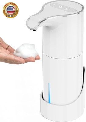 Automatic Foaming Soap Dispenser, Digital Display Wall Mounted 7 Adjustable Volu
