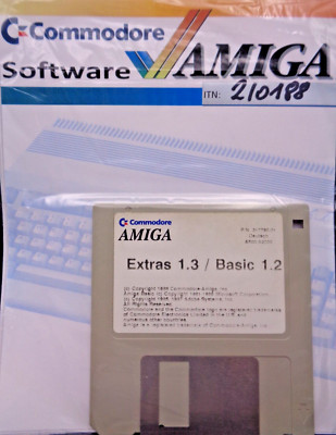 COMMODORE AMIGA -- EXTRAS 1.3 & BASIC 1.2 DEUTSCH A500/A2000 (COMMODORE) #2188