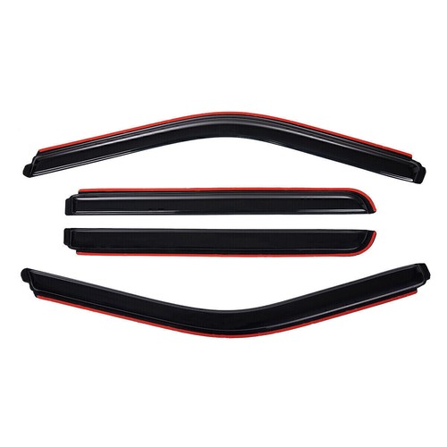 In-Channel Window Vent Visors Rain Guards For 2015-2022 Ford F150 Crew Cab - Bild 9 von 13