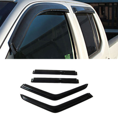 Sun//Rain//Wind Guards Vent Shade Deflectors Window Visor 4Pc 84-01 Jeep Cherokee