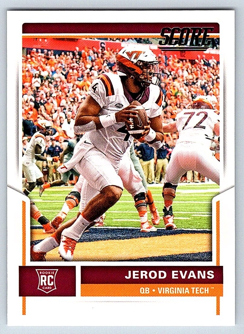 2017 Score #412 Jerod Evans RC