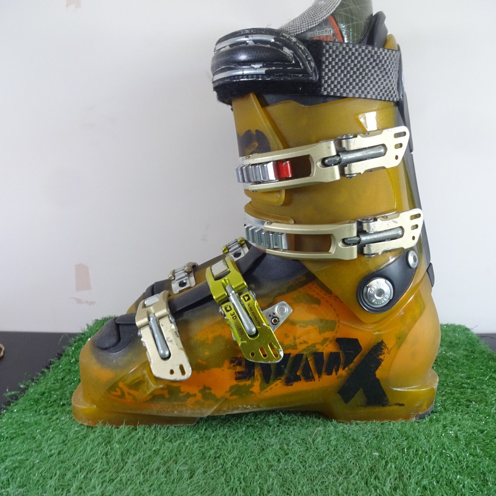 Scarponi da sci Salomon uomo taglia 9 Performa scarpe da ginnastica clip sci x onda 10.0 alpino