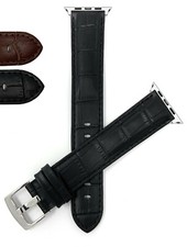 Triple Extra Long Leather Watch Band for Apple Watch Series 6 5 4 3, 38 40 42 44