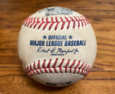 Carson Kelly Diamondbacks Game Used Baseball 8/15/2022 vs Giants Leone Hit FO