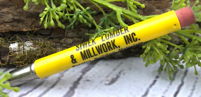 Vtg Siwek Lumber & Millwork Inc Bullet Pencil Minneapolis MN Advertising 
