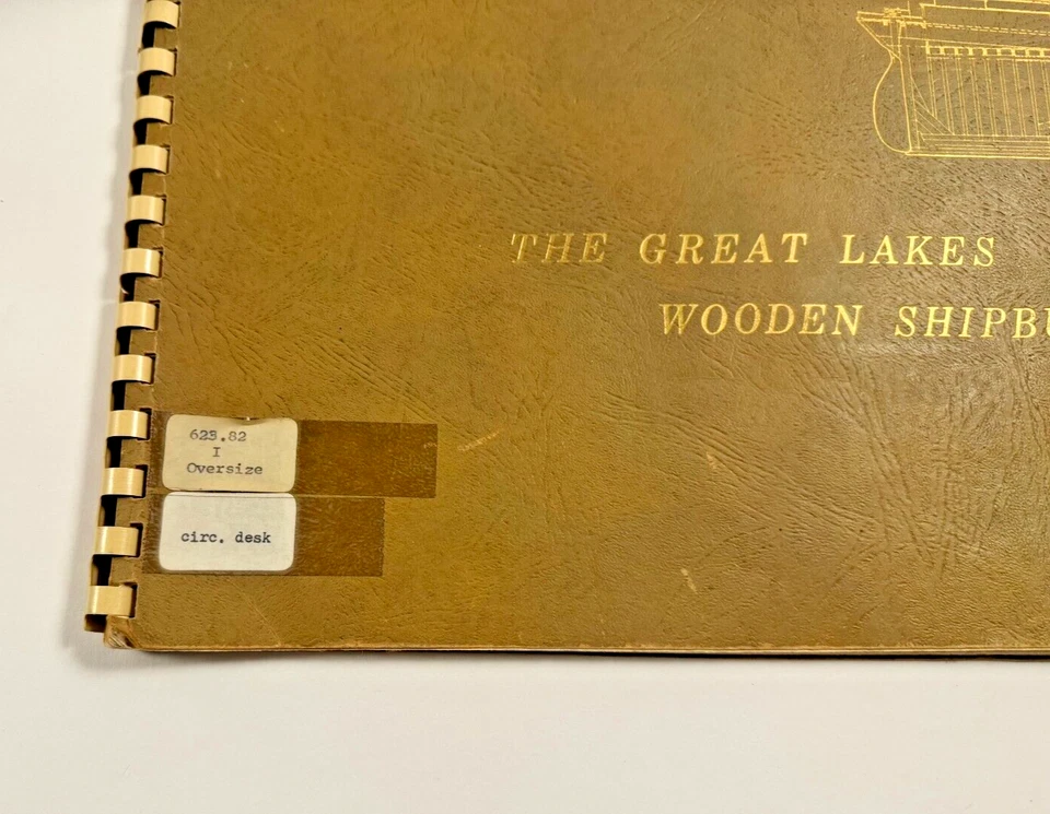 The Great Lakes Wooden Shipbuilding Era H.C. Inches 1962 Ex-Libris +INSURED+ - Image 4 of 4