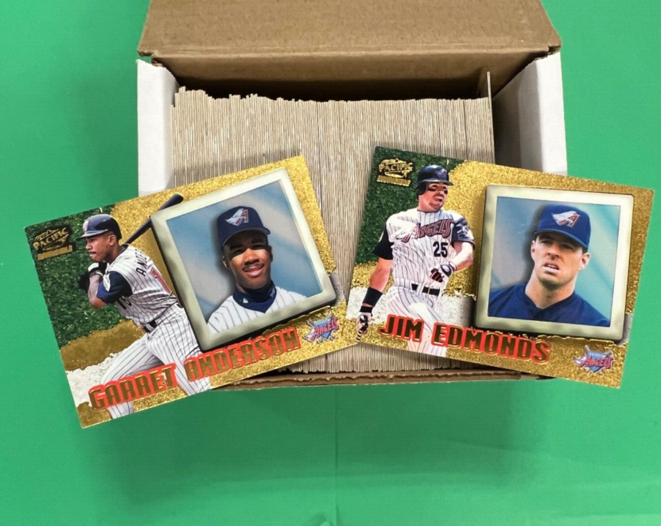 1998 PACIFIC INVINCIBLE BASEBALL COMPLETE SET 1-150 JETER, BONDS ...