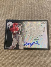 JAY ALLEN 2020 LEAF PERFECT GAME Black Wave AUTOGRAPH #4/5 REDS Draft Pick