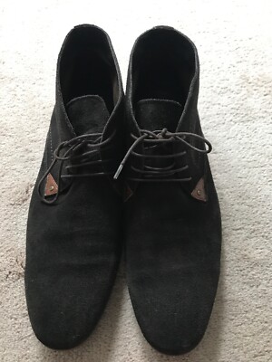 Joe\'s Jeans Dark Brown Leather Oxfords Joe main image 3