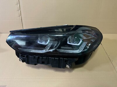 Perfect! BMW IX3 X3 G01 X4 G02 LCI FULL LED HEADLIGHT BLACK LEFT