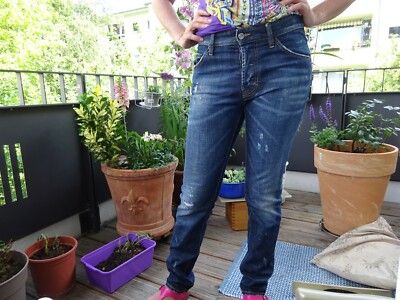DSQUARED2 S71LA0553 Jeans Denim Blau Italy Jeans Gr.30 Gr.38(DE), 44(IT) TOP