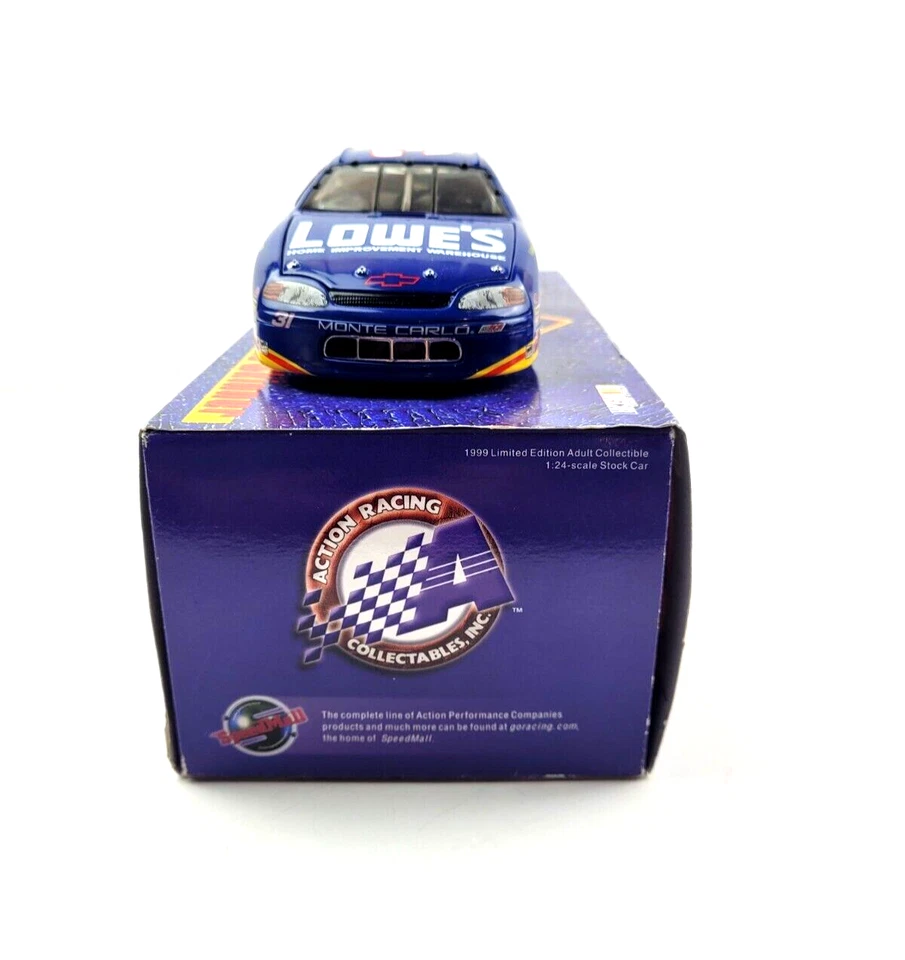 Acción Mike Skinner #31 Lowe's 1999 escala 1:24 Nascar diecast edición limitada Foto 4 de 4