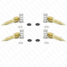 Carb Fuel Air Mixture Screw Yamaha FZR400 XV500K Virago FZ600 FZR600 FZ700 4 SET