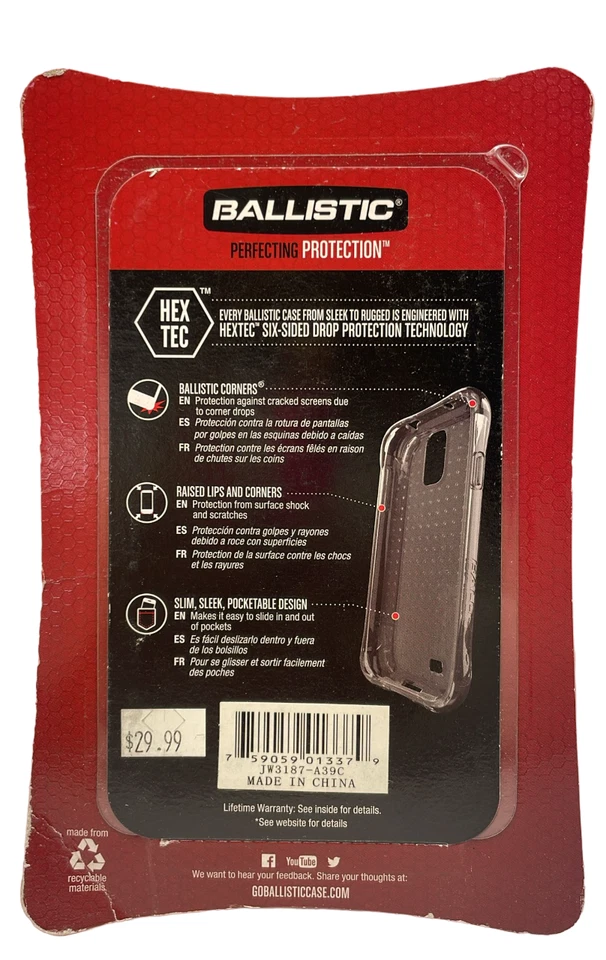 Ballistic Jewel Case for Samsung Galaxy S5, Translucent Yellow - Image 2 of 4