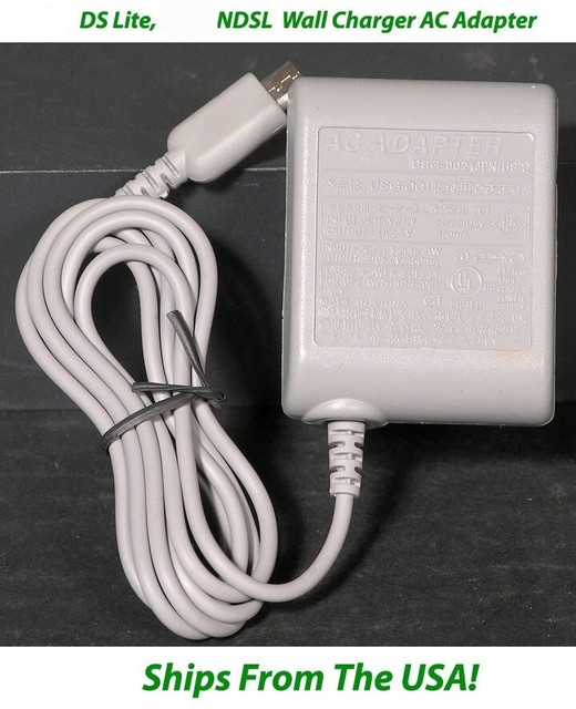 NEW OFFICIAL Nintendo DS Lite USG001 CAR Charger Adapter Cord Plug eBay