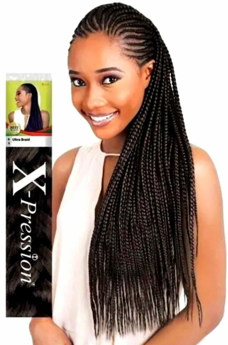 X-pression Haarverlängerung 82 Zoll In Dark Brown – Weicher Ultra Braid Für Flechtfrisuren