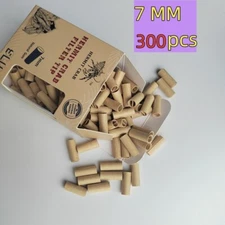 Hermit 7MM Classic Natural UnRefined Pre Rolled Cigarette Paper Filter Tips 300x