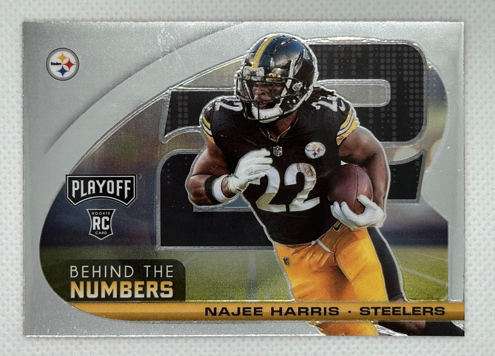 2021 Panini Playoff - Behind the Numbers #BTN-NHA  NAJEE HARRIS Rookie RC !!!