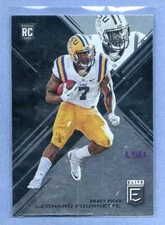LEONARD FOURNETTE - 2017 Panini Elite Draft Picks "Rookie" RC #105 - LSU/Jags 