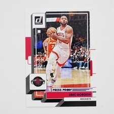 2022-23 Donruss Base Press Proof Purple #149 Eric Gordon /199 Houston Rockets