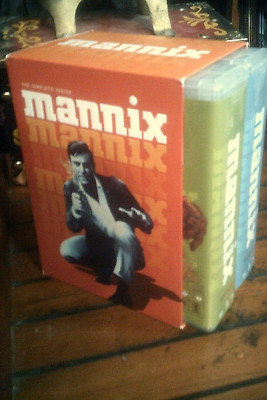 MANNIX THE COMPLETE TV SERIES DVD Seasons 1 2 …