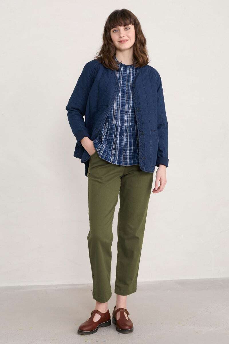 Seasalt Women's Trousers green Waterdance Trousers Petite Hosta