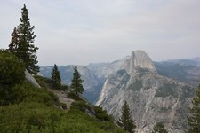 Landscape nature yosemite national park usa rocks Custom Gaming Mat Desk