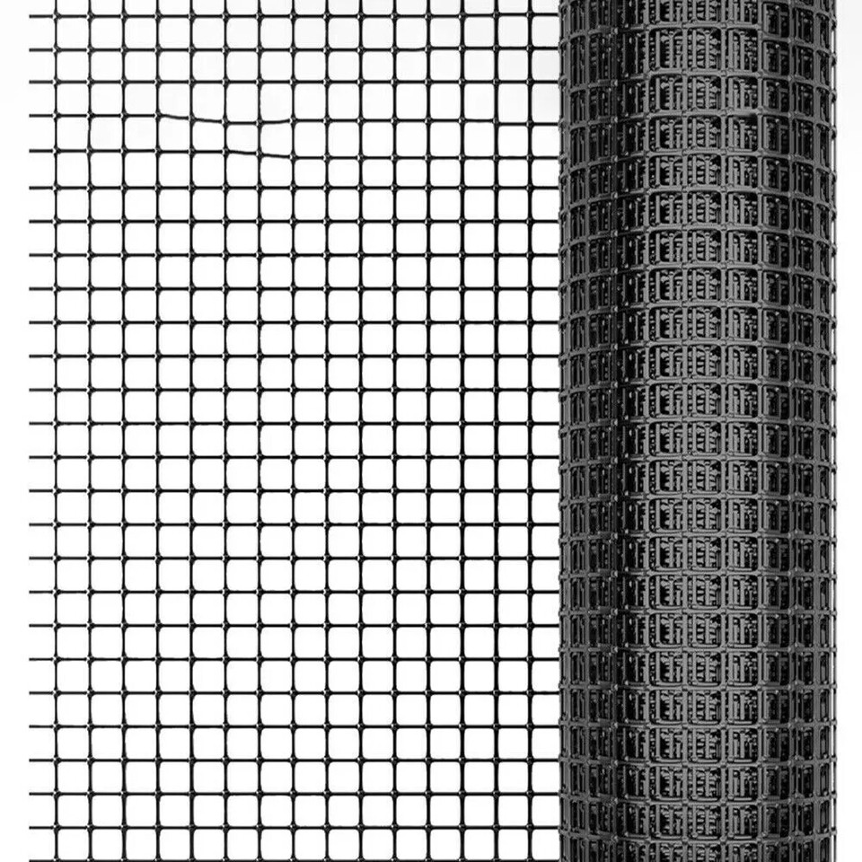 10M PVC Coated Chicken Mesh Fencing Garden Barrier Garden Plastic Net