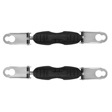 IST FS12 Dive Fin Spring Straps with Stainless Slip On Buckles