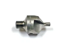 1" 3-Flute HSS 110 Degree Piloted Countersink 7/16-20 Threaded Shank MF32051