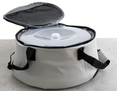 ISOLIERTASCHE TRAGETASCHE F. TORTENPLATTE SALATSCHÜSSEL WARM-+ KALTSPEISEN 32 cm