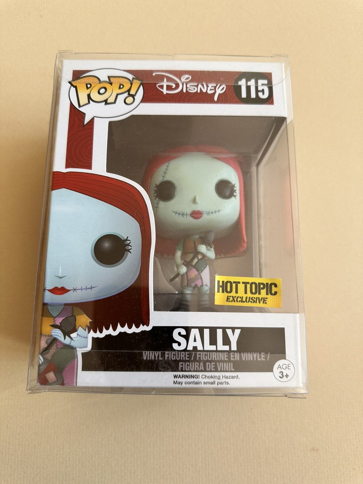 Funko Pop! Pesadilla Antes De Navidad De Disney Sally Hot Topic #115