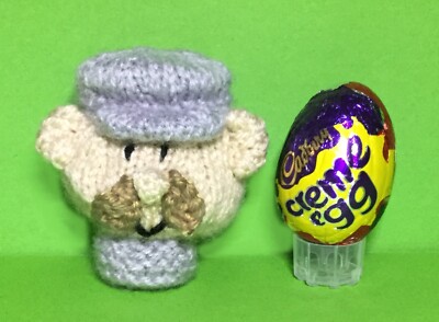 STRICKANLEITUNG - Peaky Blinders inspiriert Schokoladenhülle Ostern Creme Ei