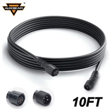 AUXBEAM 10FT 120" 4-PIN Extension Wire Cable Connector for 8 Gang Switch Panel