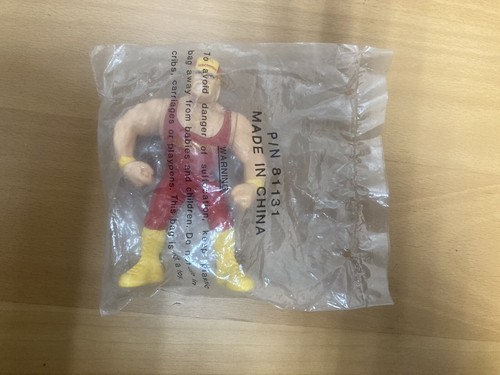 WWF HASBRO HULK HOGAN MAILAWAY, SEALED IN BAG, RAR...
