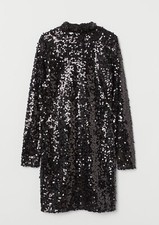 women sequin dress size small