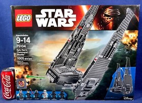 KYLO REN'S COMMAND SHUTTLE - Star Wars Lego 75104 First Order Crew GENERAL HUX