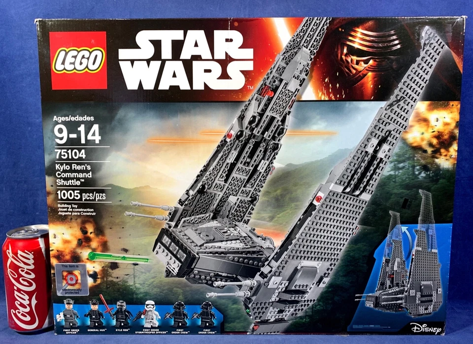 KYLO REN'S COMMAND SHUTTLE - Star Wars Lego 75104 First Order Crew GENERAL HUX - Image 3 of 4