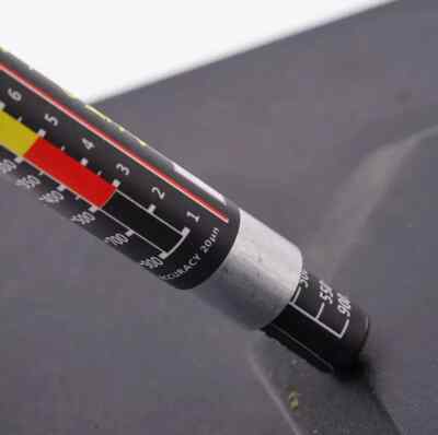 Präzises Lackdickenmessgerät Auto - Magnetischer Lacktester Mit Farbanzeige ±20μm Genauigkeit