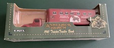 Anheuser Bush 1941 World famous Clydesdale Horses Tractor Trailer Bank Ertl