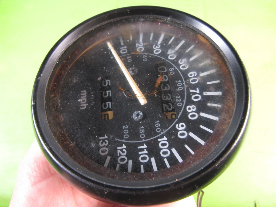 Velocímetro de motocicleta Suzuki VX800 Highlander 1990-93 calibre # 2 OEM 9.332 millas Foto 3 de 4