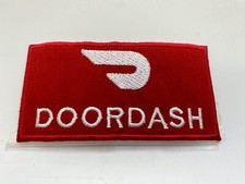DOORDASH   NEW EMBROIDERED IRON ON ON NAME PATCH  TAG 2 X4