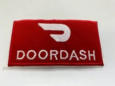 DOORDASH   NEW EMBROIDERED IRON ON ON NAME PATCH  TAG 2 X4