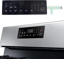 Membrane Switch Touchpad Samsung Range Oven NX58F5500SB/AA, NX58F5300SS/AA
