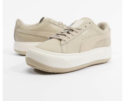 Puma  Schuhe Sneaker Womens Suede Mayu Wn's Gr.38 UK 5 Neu beige hellbraun