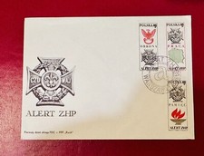 1969 POLAND FDC Medal of the Polish Scouting and Guiding Association