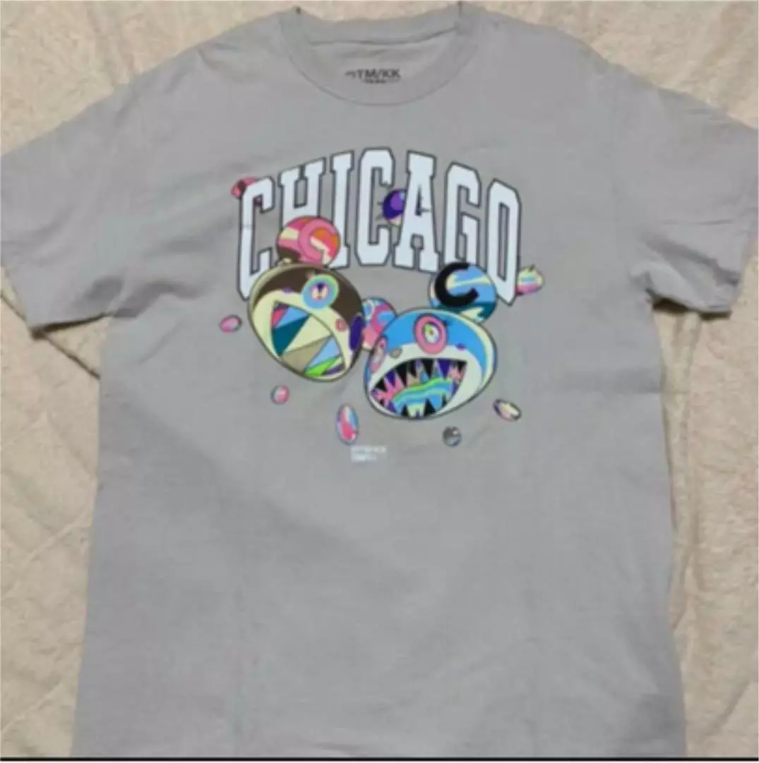 ComplexCon Takashi Murakami 2019 Chicago Discord Tee M size Tshirt Gray Limited