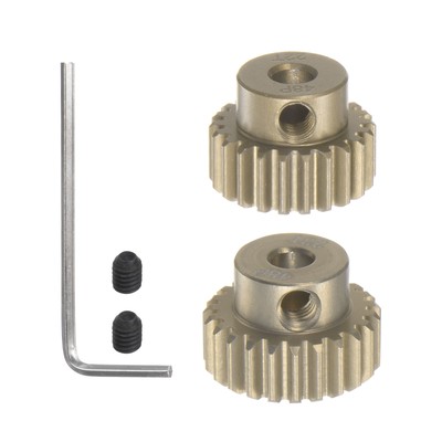 Hot Racing 22-Tooth 48-Pitch Hard Anodized Aluminum Pinion Gear (1